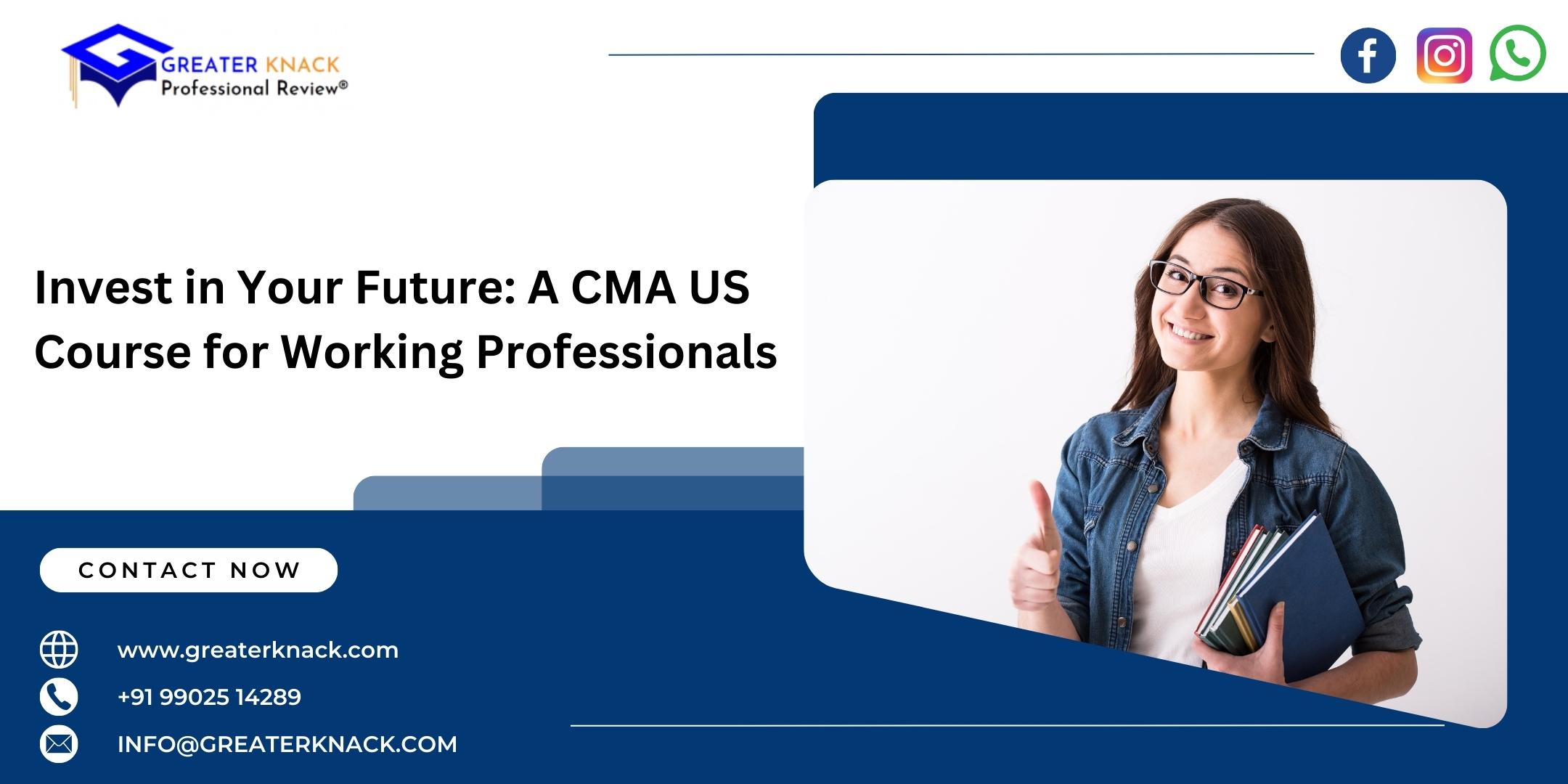 Invest in Your Future: A CMA US Course for Working Professionals post thumbnail image
